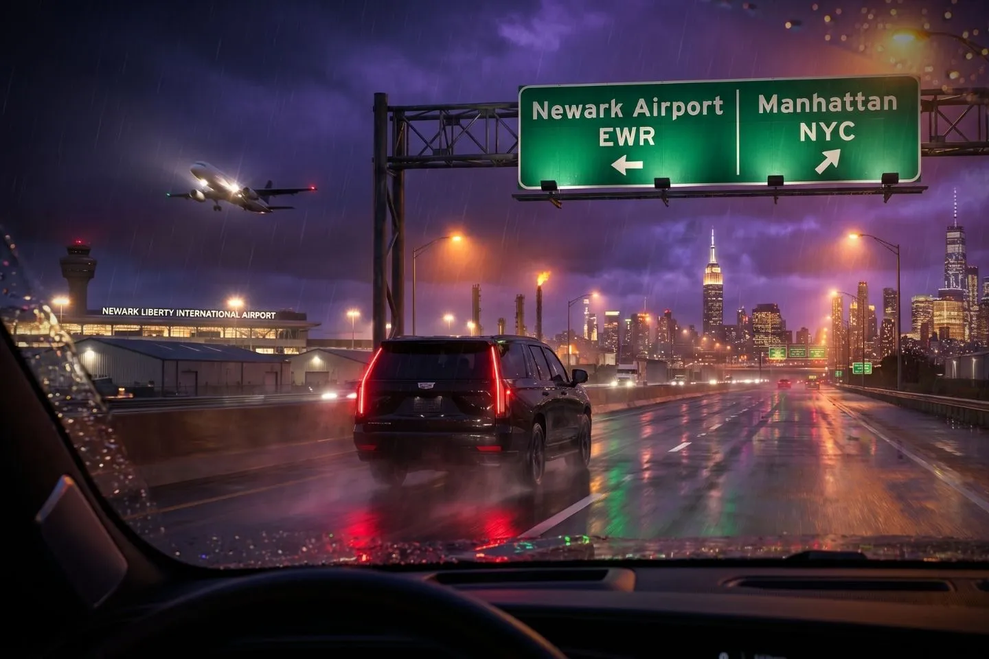 How Much Is a Car Service from Newark to Manhattan?