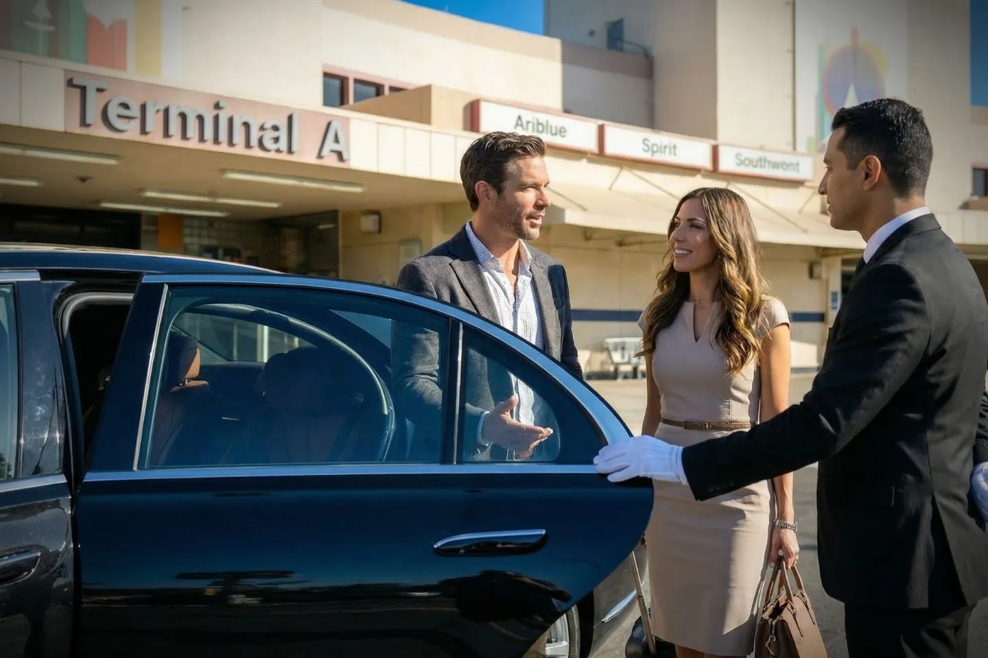 3.	Premium Cadillac Escalade providing Hollywood Burbank BUR airport car service to Warner Bros Studios
