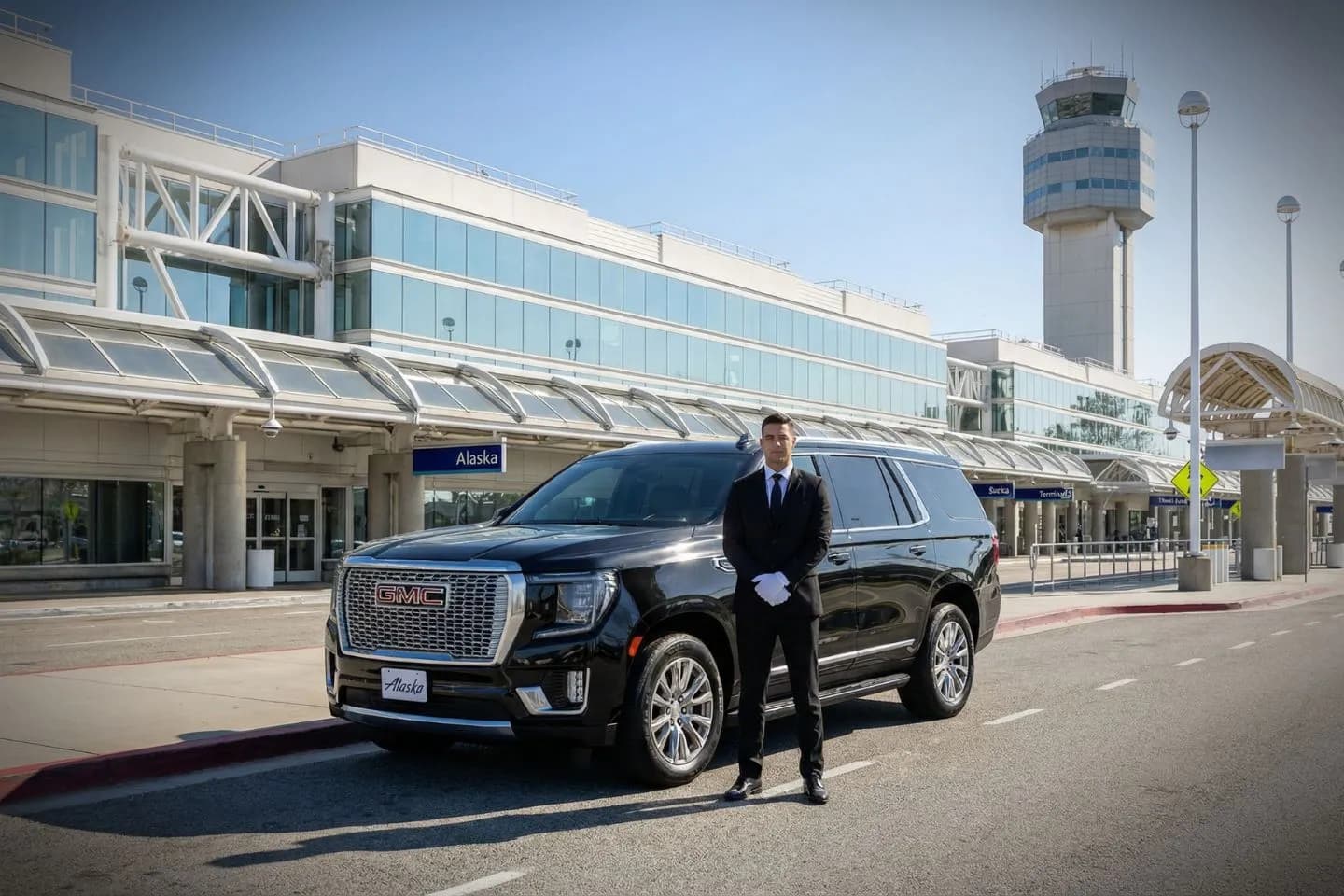 Premium Cadillac Escalade providing Ontario International ONT airport car service to the Inland Empire