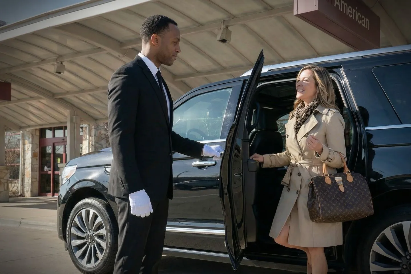 Sprinter van for group transportation from Bloomington Normal Airport