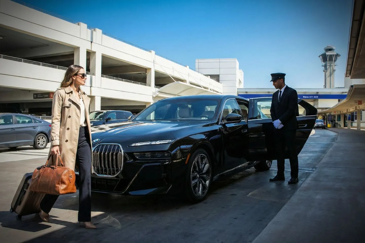Premium SUV ready for DFW airport pickup and drop off service