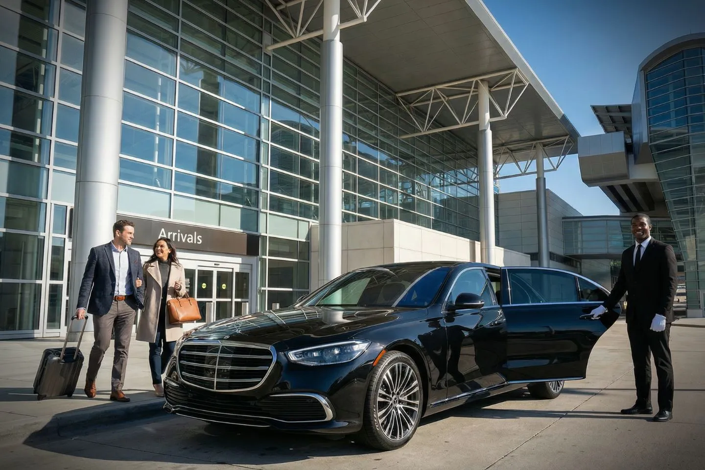 Sprinter van for group transportation from George Bush Intercontinental Airport