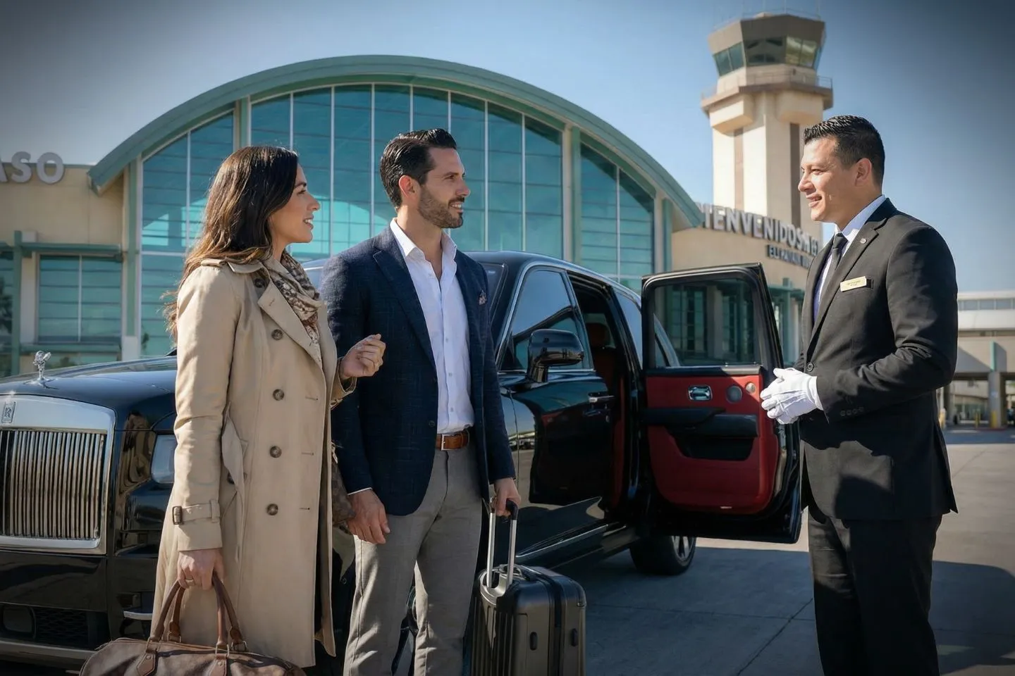 Sprinter van for group transportation from El Paso Airport
