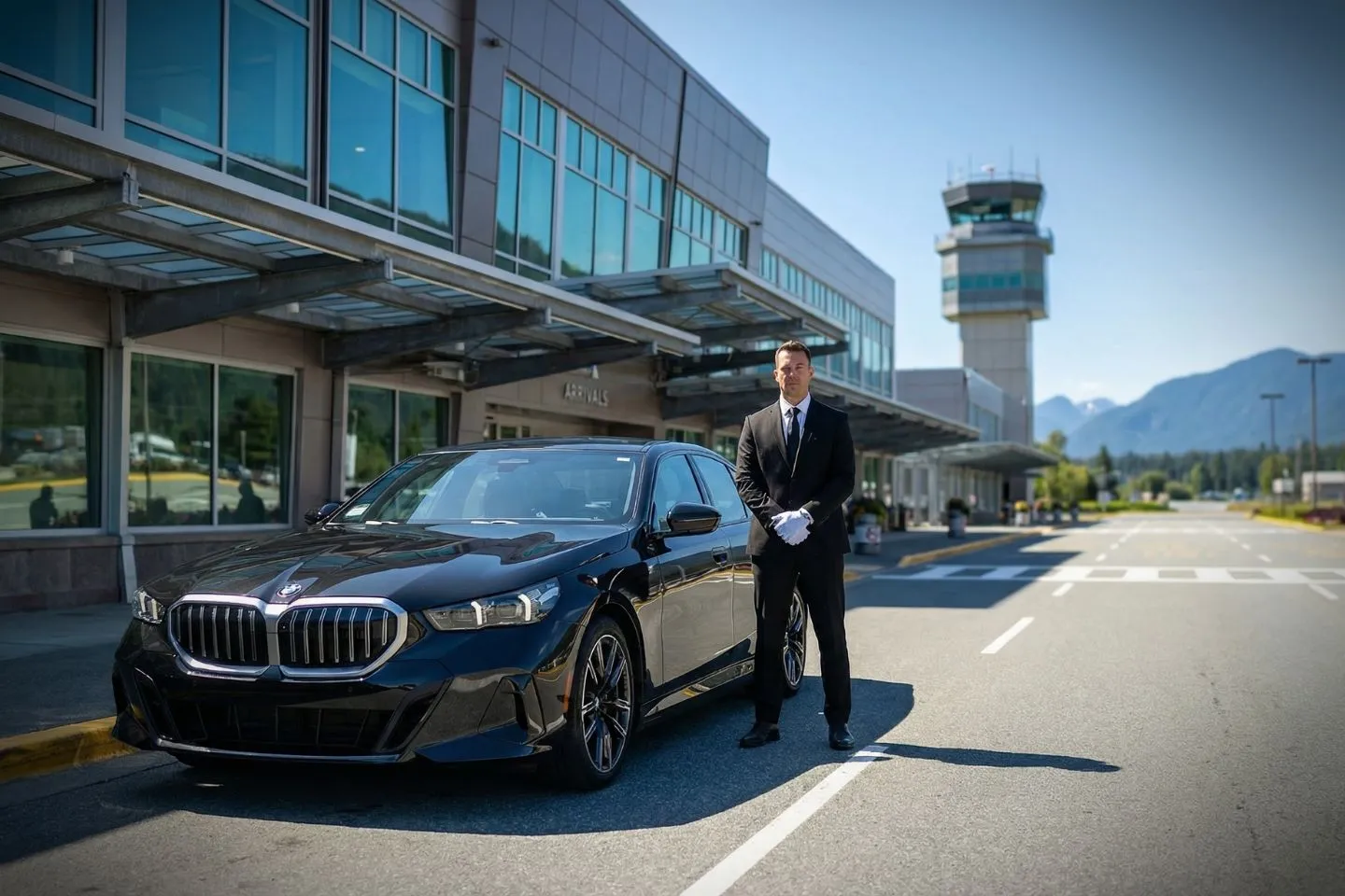 Premium SUV ready for JNU airport pickup near downtown Juneau