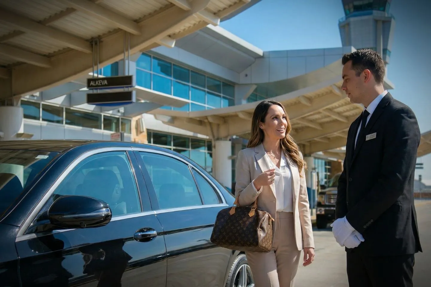 Mercedes Benz S Class offering Boise BOI airport transportation to Sun Valley and Ketchum