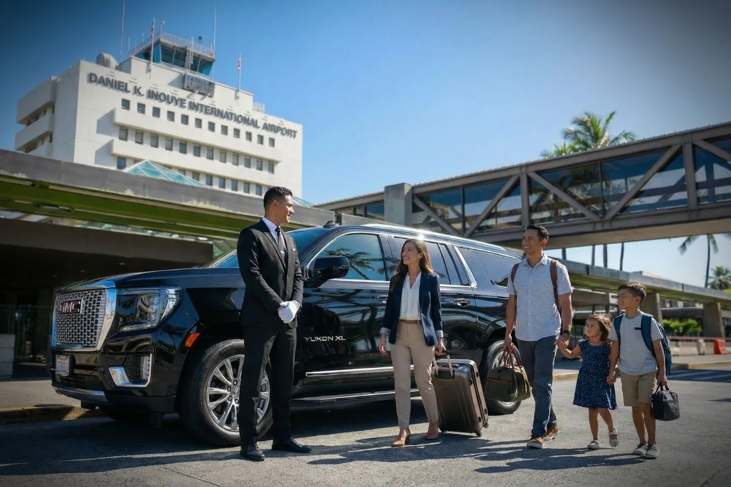 Sprinter van for group transfers from Honolulu Airport to Ko Olina resort