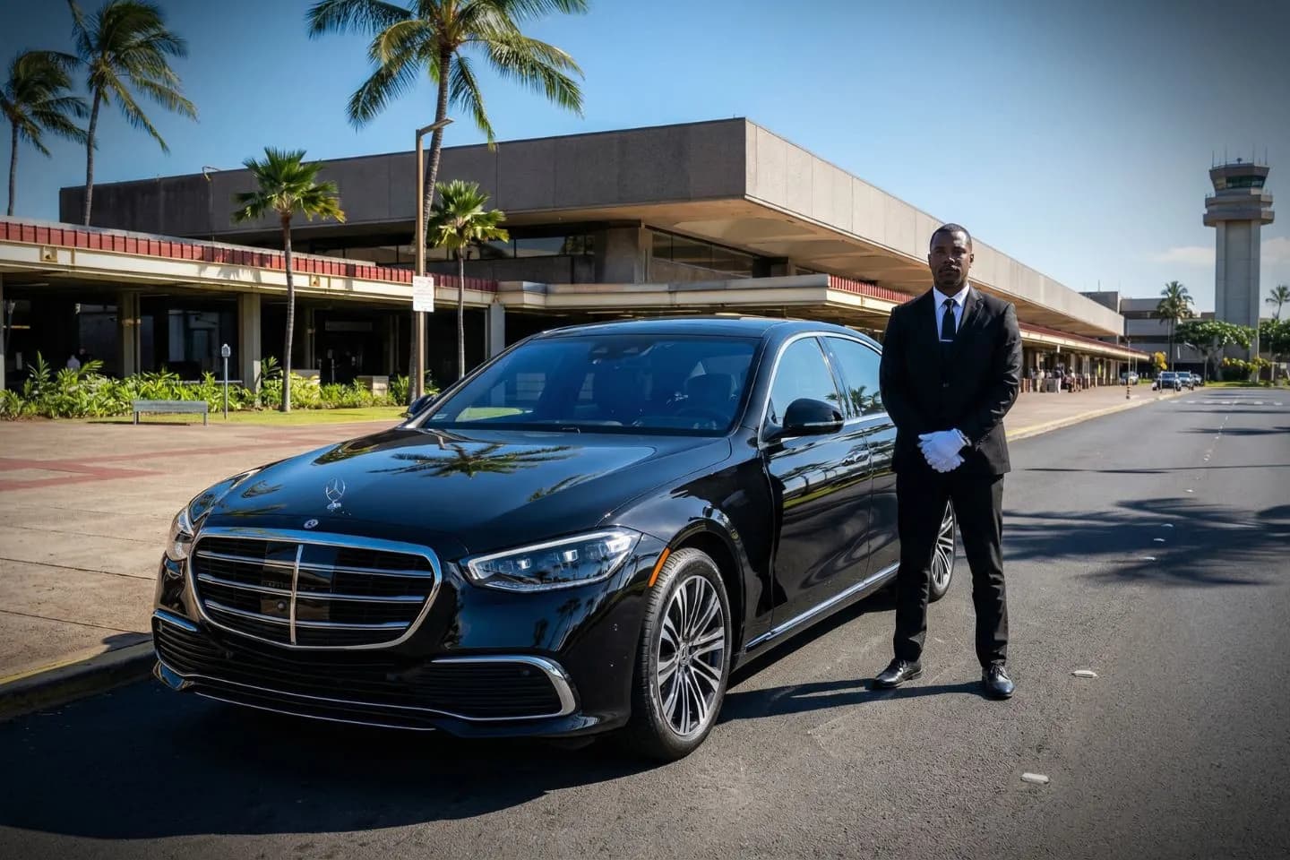 Premium SUV ready for OGG airport pickup near Wailea luxury resorts