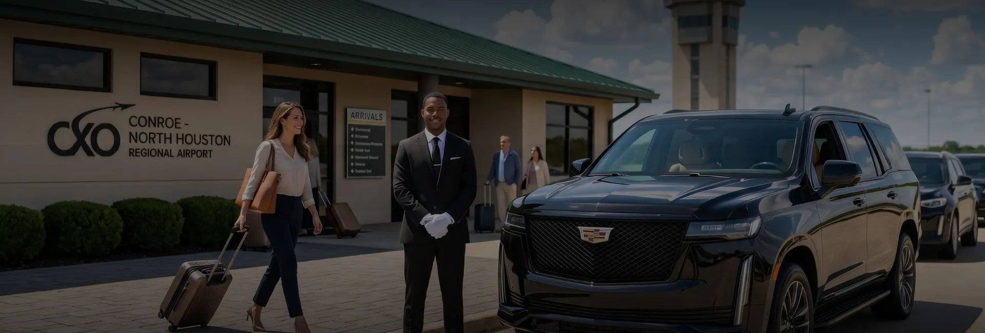 Conroe North Houston Regional (CXO) Airport Car Service
