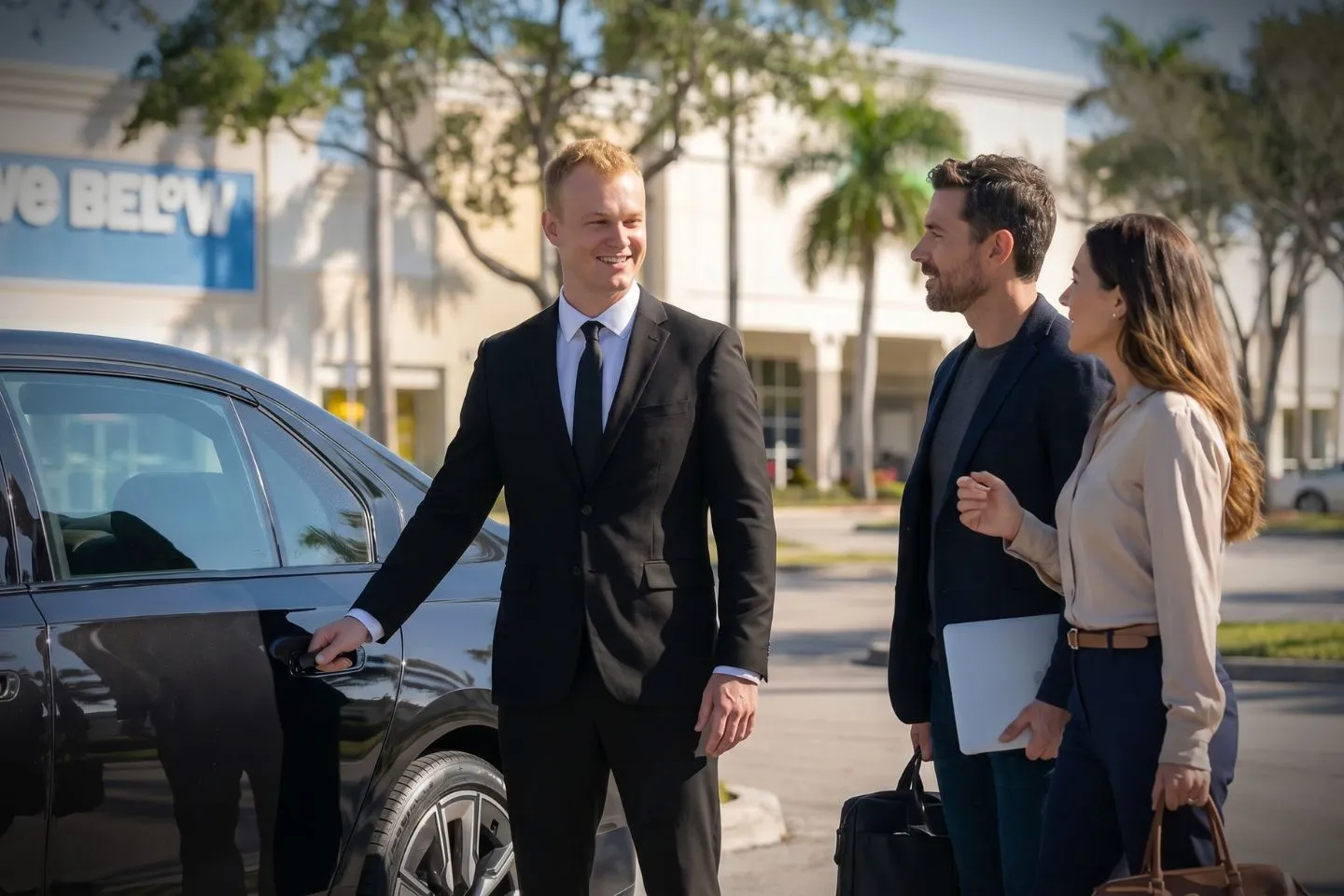 Executive car service in Brevard, Florida for corporate travel, special events, and business meetings.