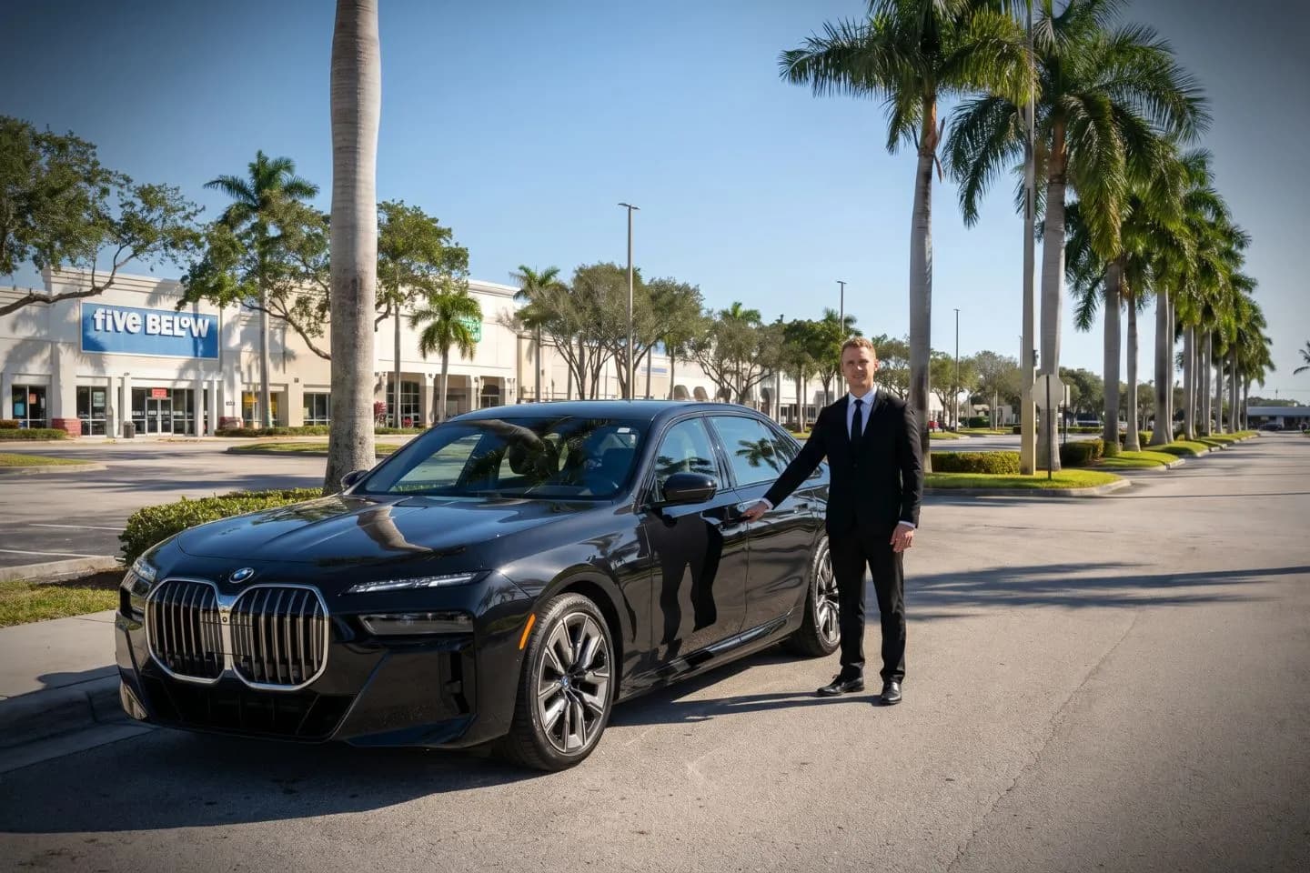 Premium chauffeur-driven SUV offering reliable executive car service throughout Brevard, Florida.