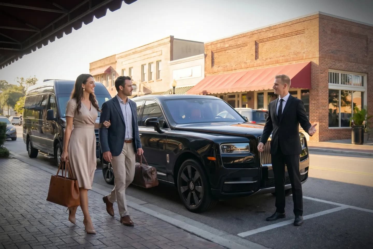 Professional chauffeur offering executive car service in Hardee, FL