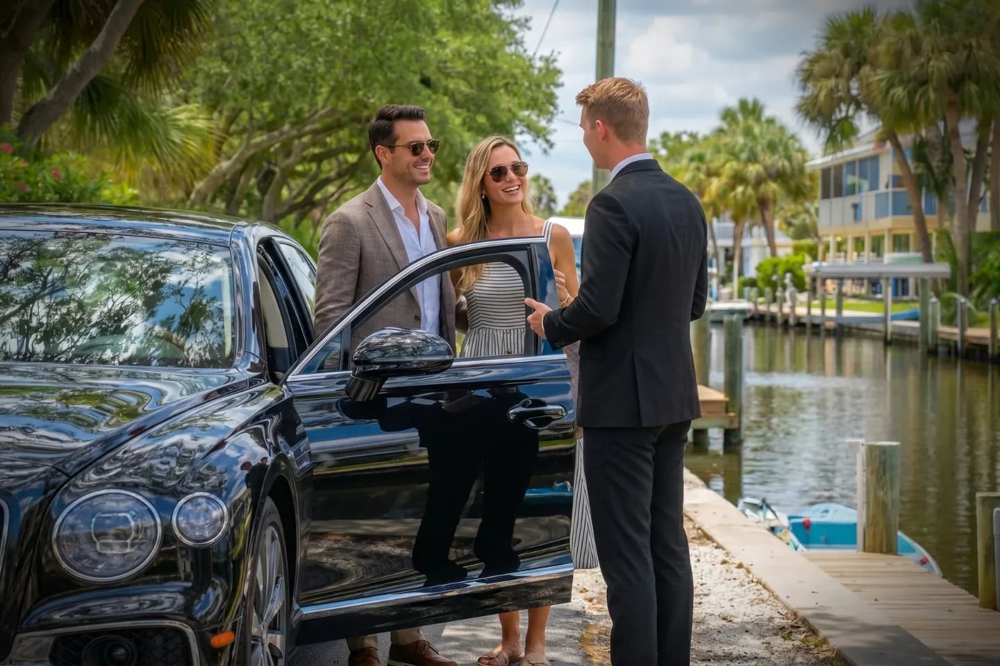 Premium SUV ready for airport transfers in Hernando, FL