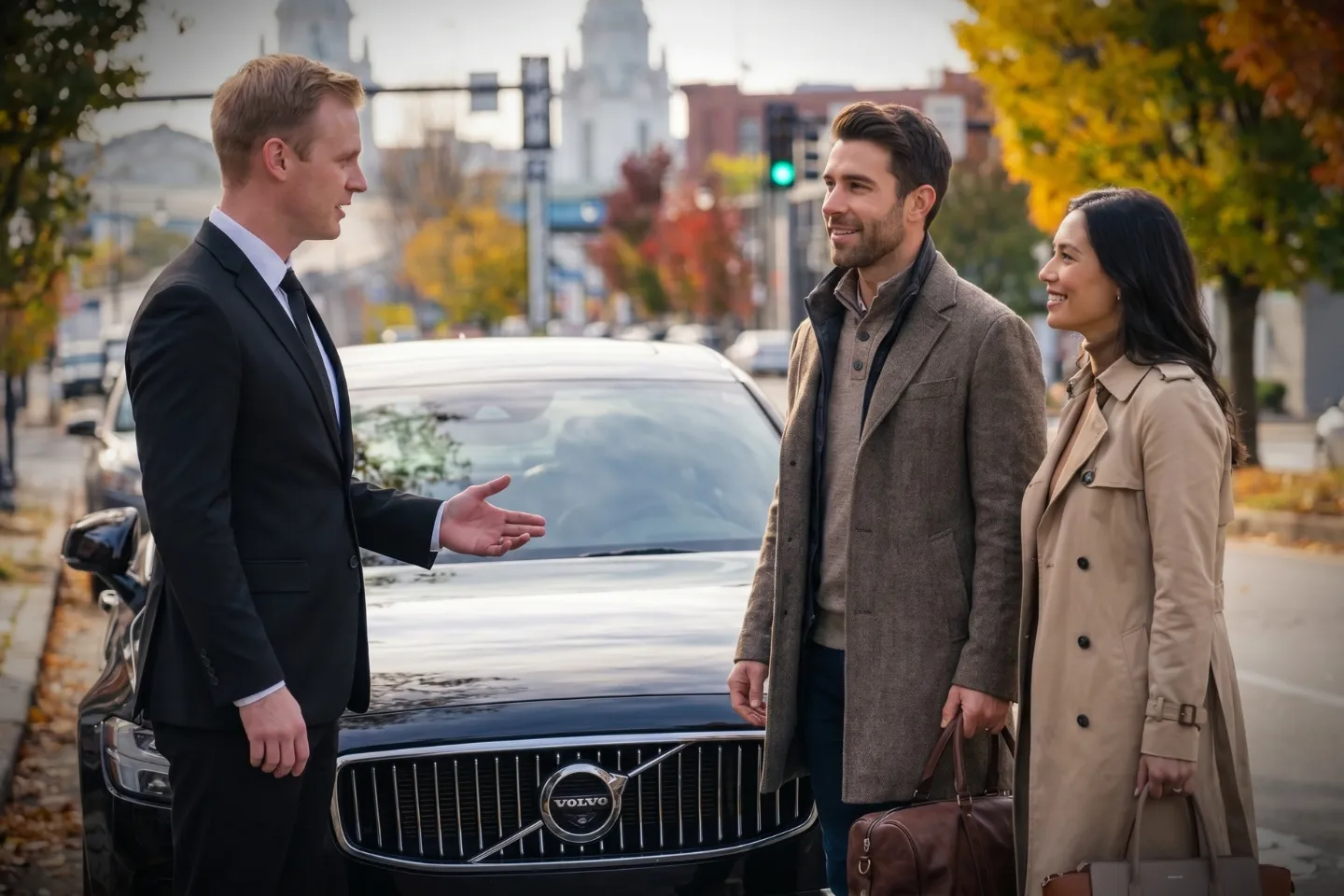 Executive black car service in Worcester, MA for business and local travel.