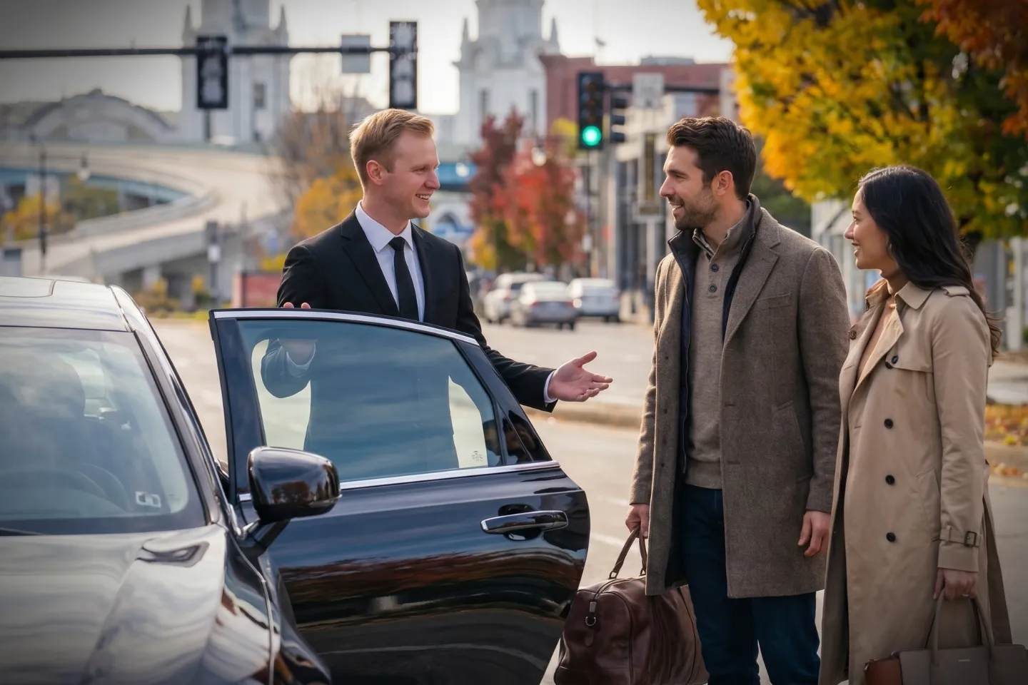 Reliable luxury car service for private transportation in Worcester, MA.