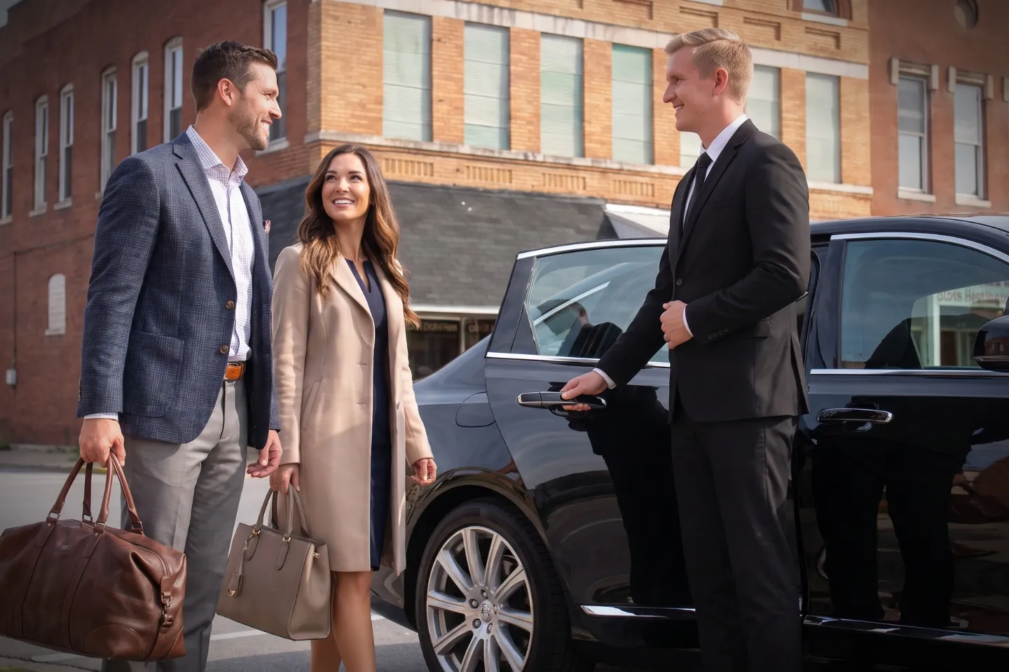 Premium Car Service in Hamilton, IL for airport transfers.