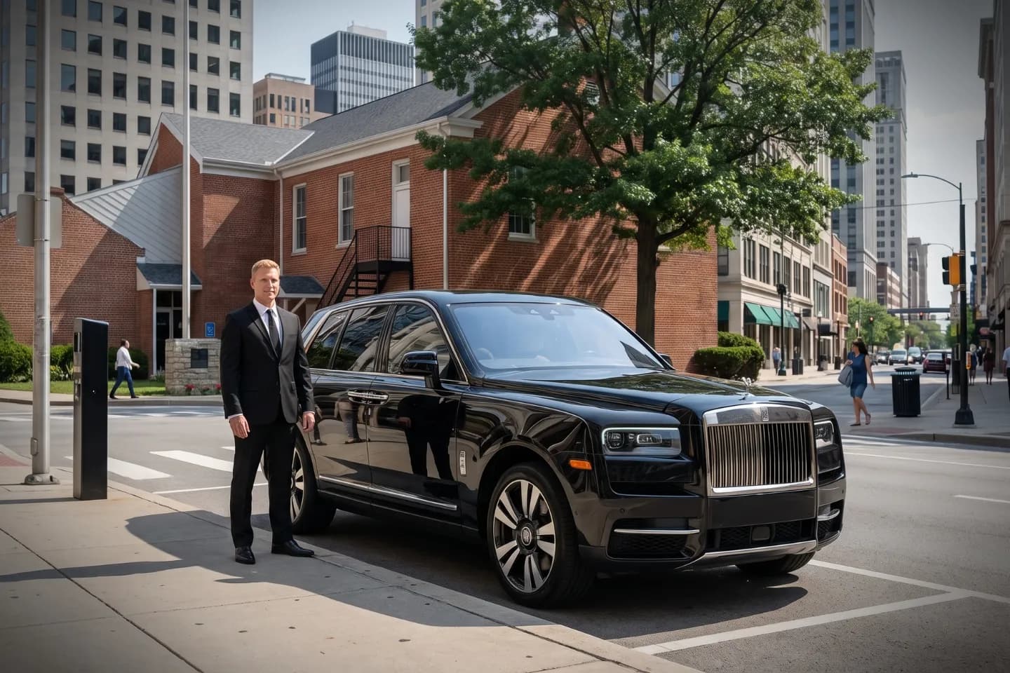 Reliable private car service in Hardin, Illinois for airport and local travel.