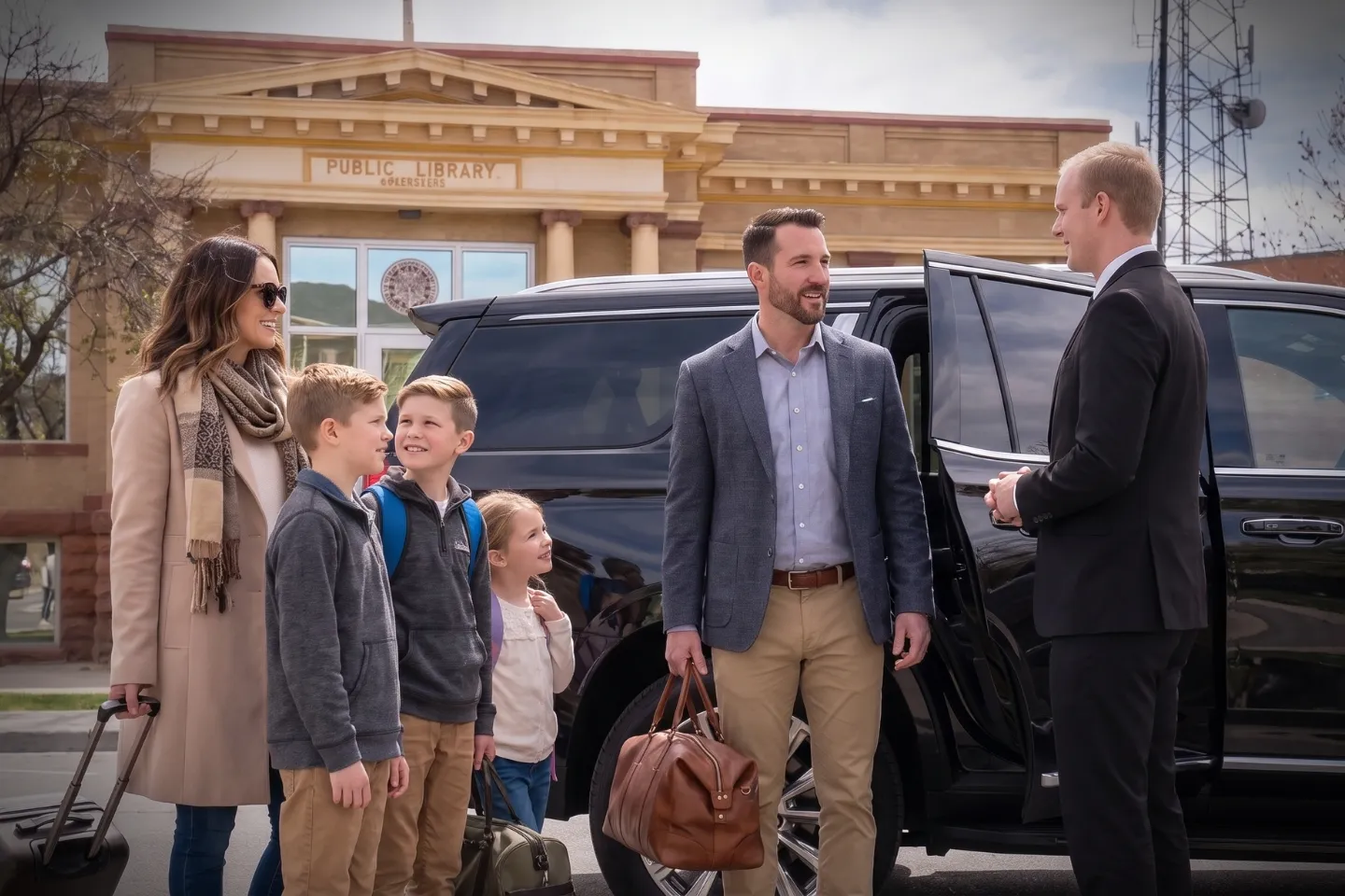 Premium chauffeur-driven car service in Delta, Colorado ensuring a smooth and stylish ride.