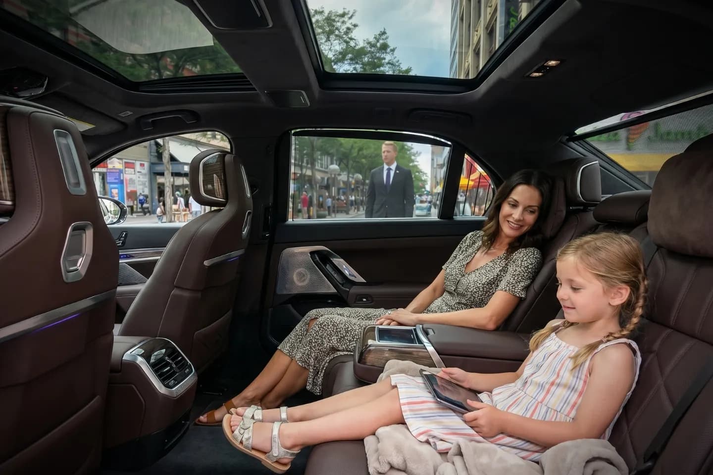 Premium chauffeur-driven car service in Denver, Colorado ensuring a smooth and stylish ride.