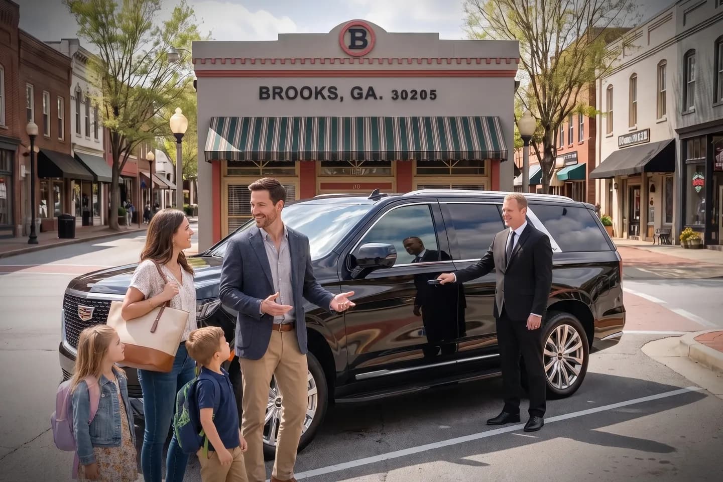 Professional Car Service in Brooks, GA for business trips