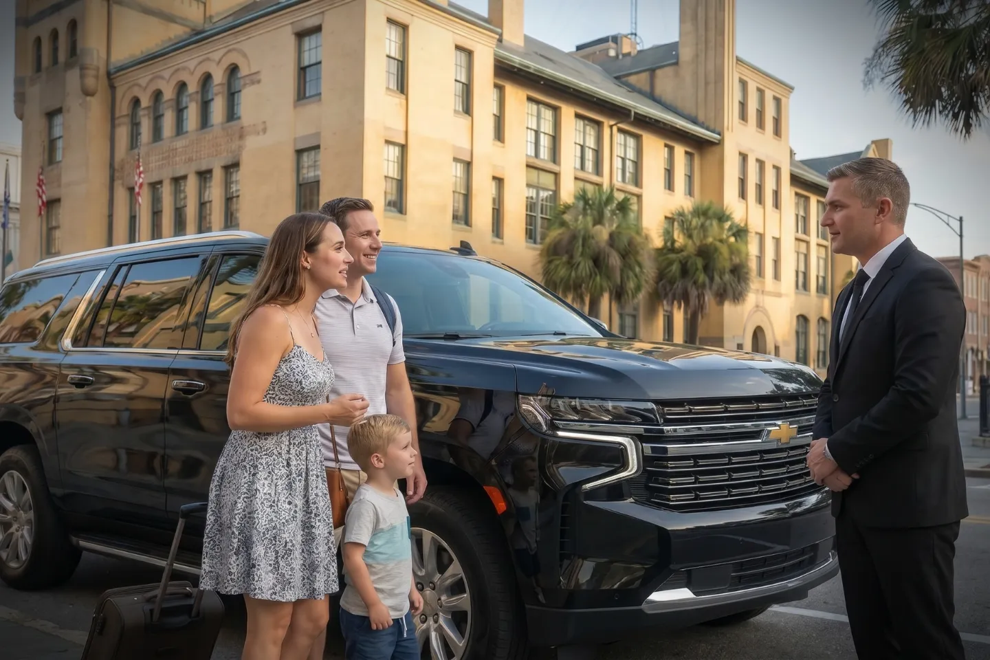 Luxury car service in Chatham, GA with experienced chauffeurs