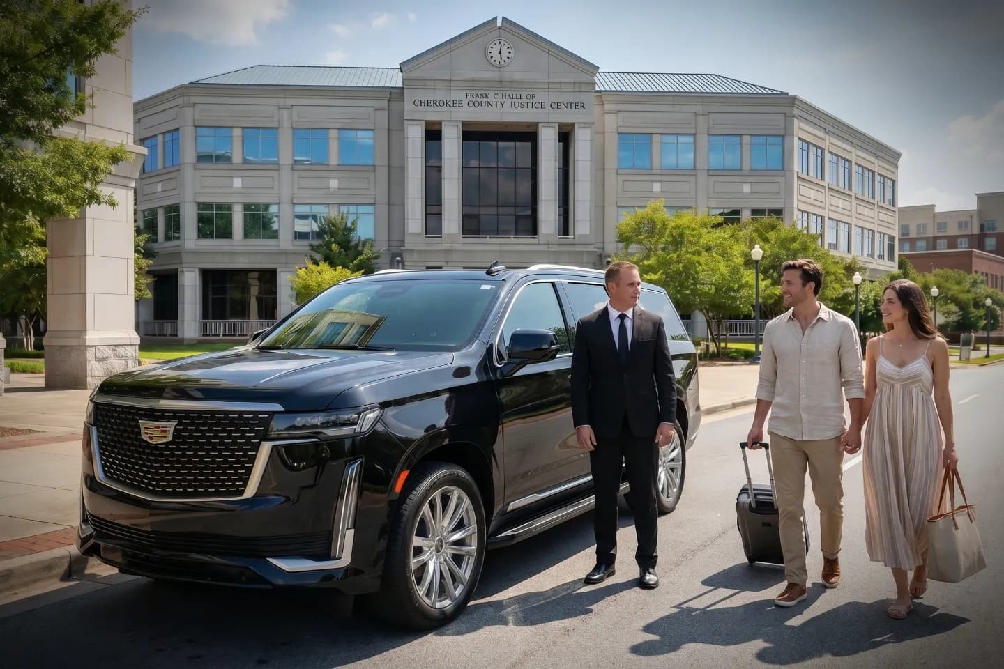 Luxury Car Service in Cherokee, GA with comfortable vehicles and professional drivers