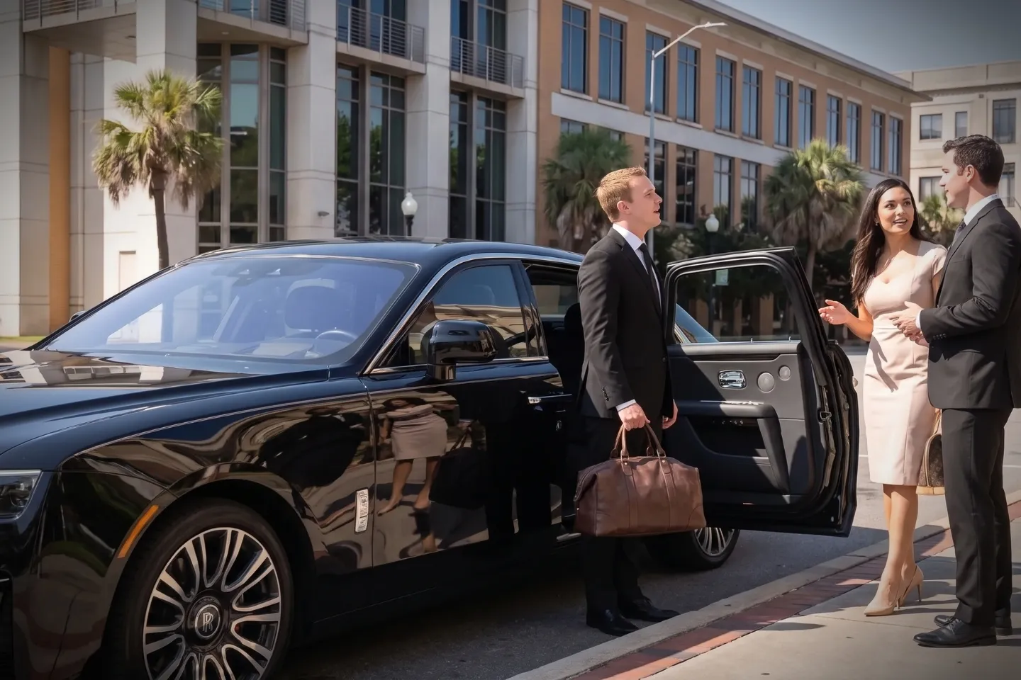 Luxury car service in Dougherty, GA with professional drivers