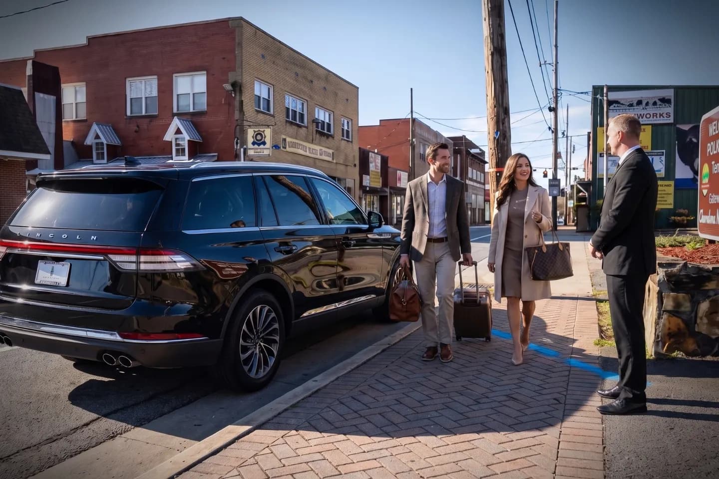 Luxury Car Service in Fannin, GA with a comfortable vehicle and professional chauffeur