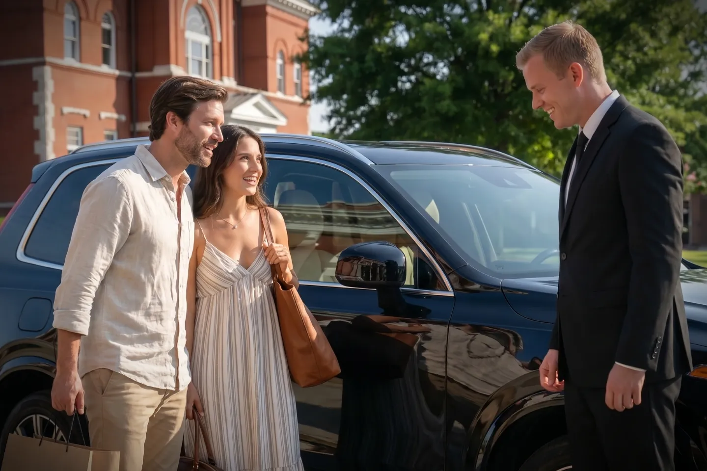 Reliable private car service for travelers in Forsyth, Georgia