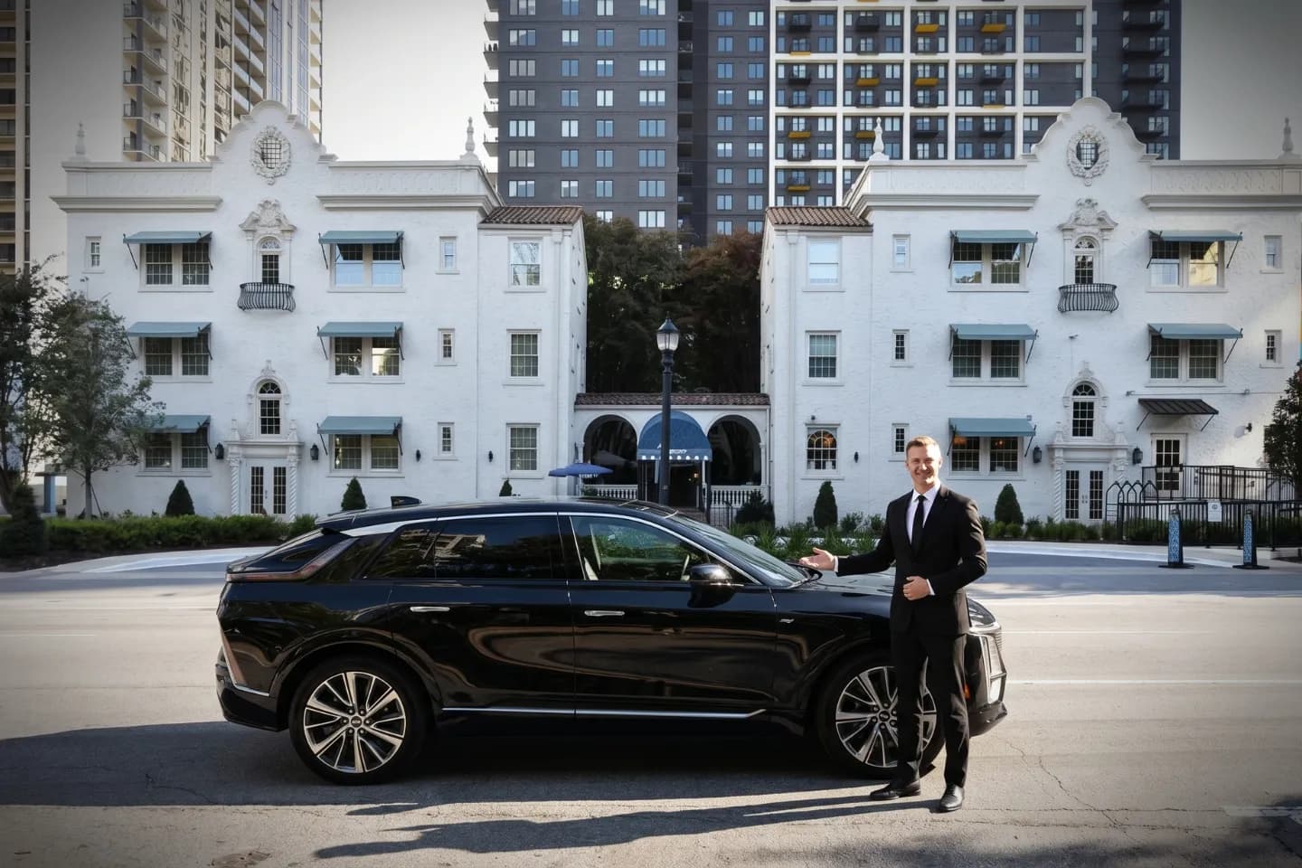 Professional chauffeur providing premium car service in Fulton, GA