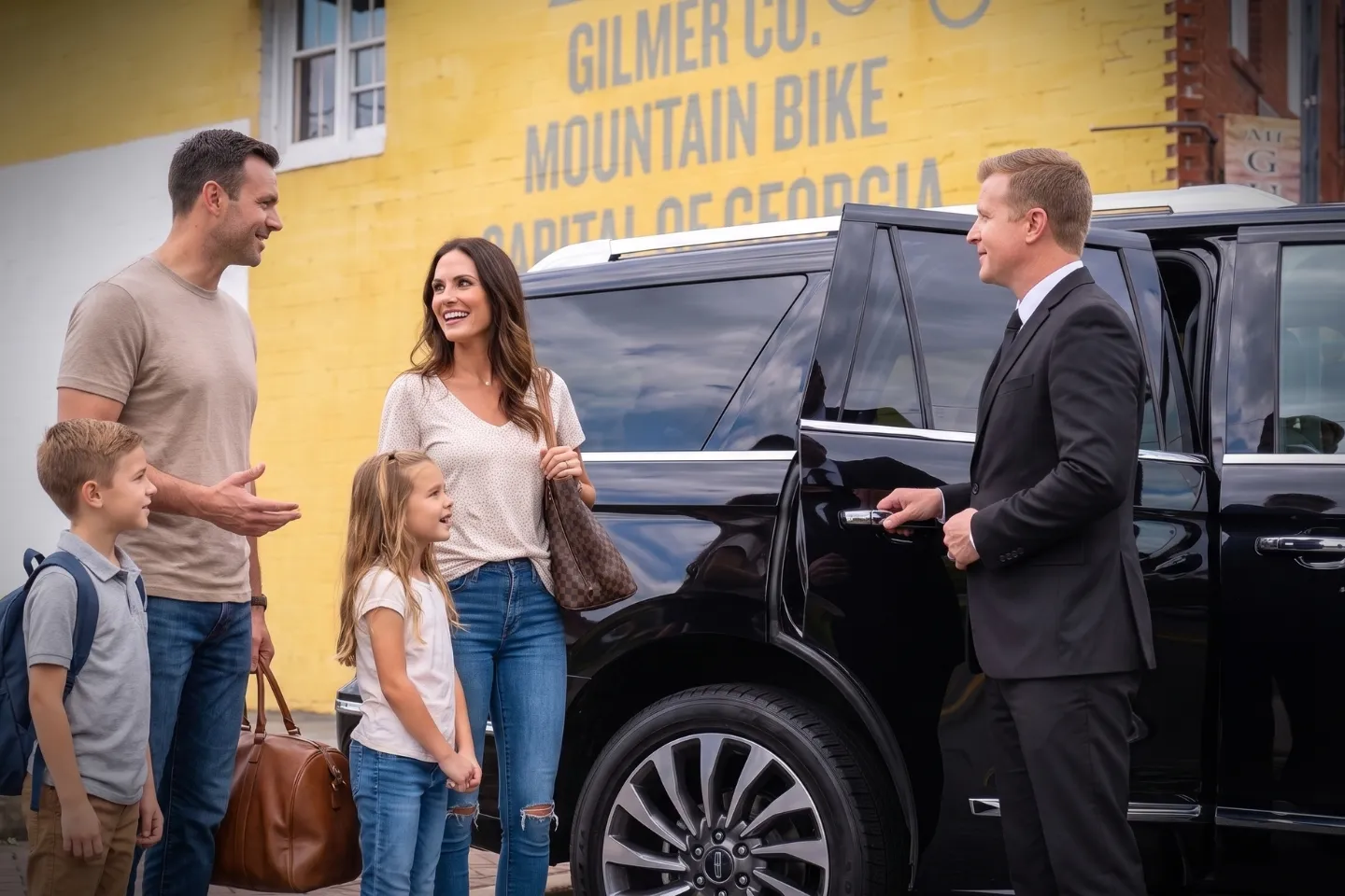 Premium Car Service in Gilmer, GA with professional chauffeurs