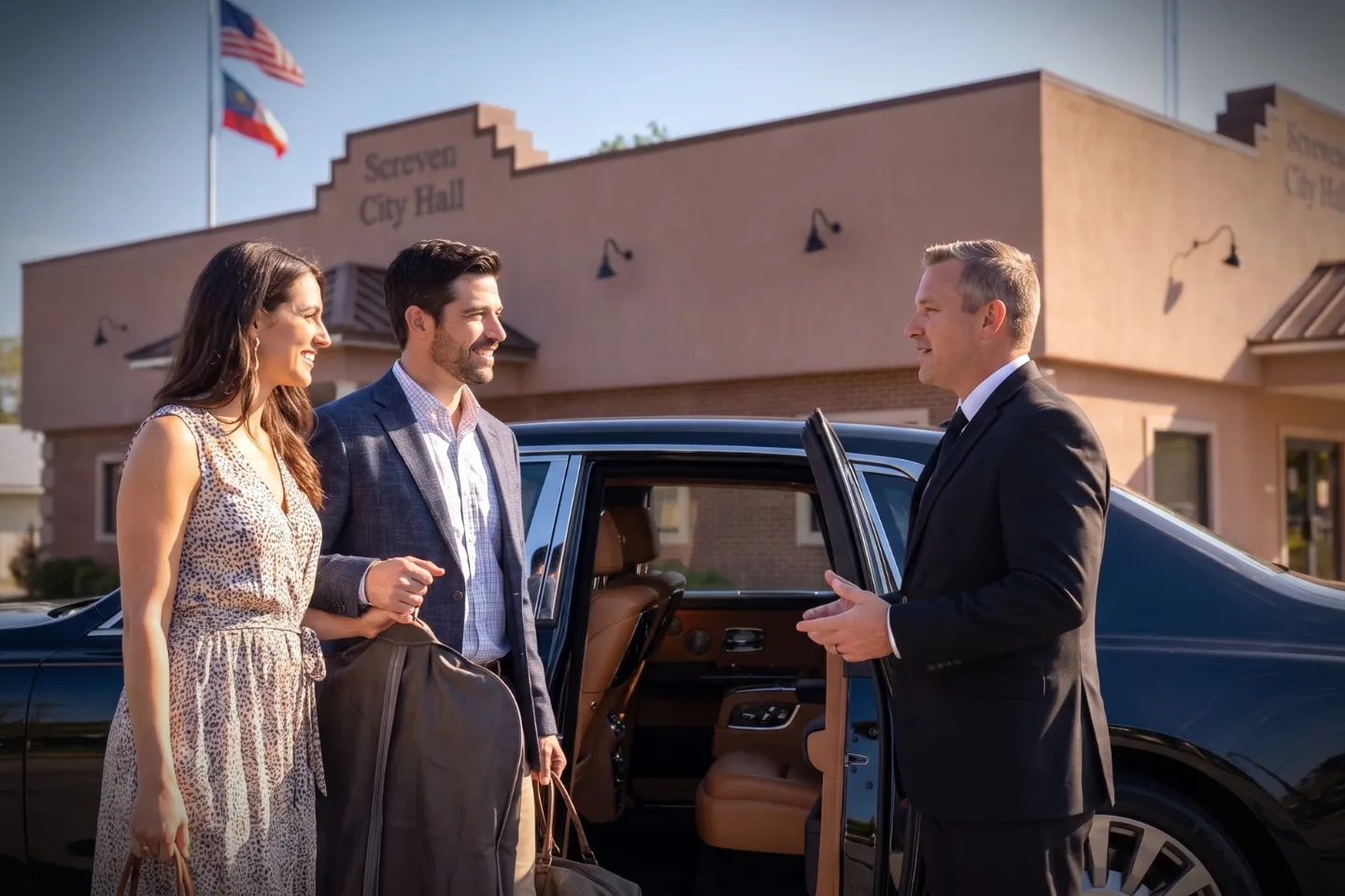 Executive car service in Screven, GA for airport and corporate travel