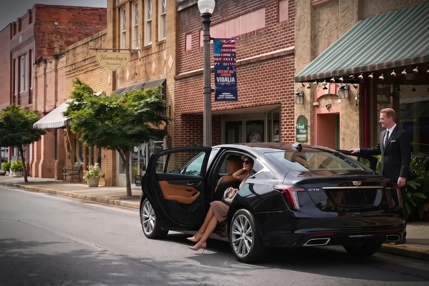 Executive travel with professional car service in Toombs, GA
