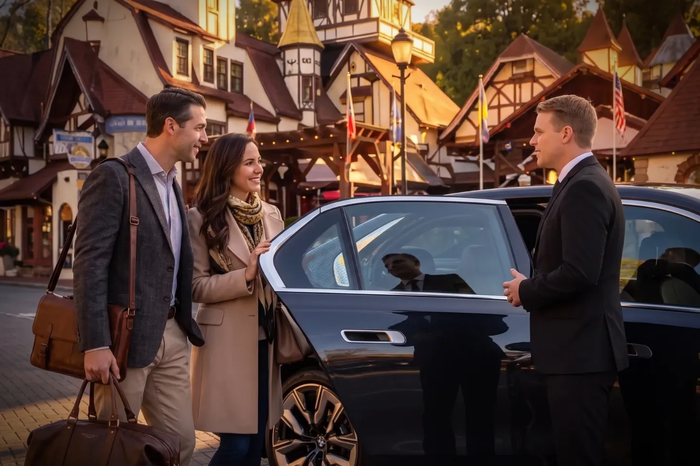 Comfortable private car service in White, GA for airport and local transportation.