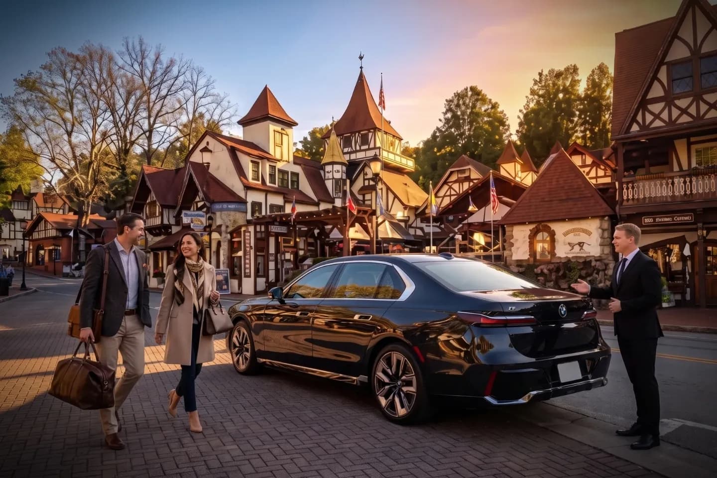 Reliable chauffeur and car service in White, GA for business and personal trips.