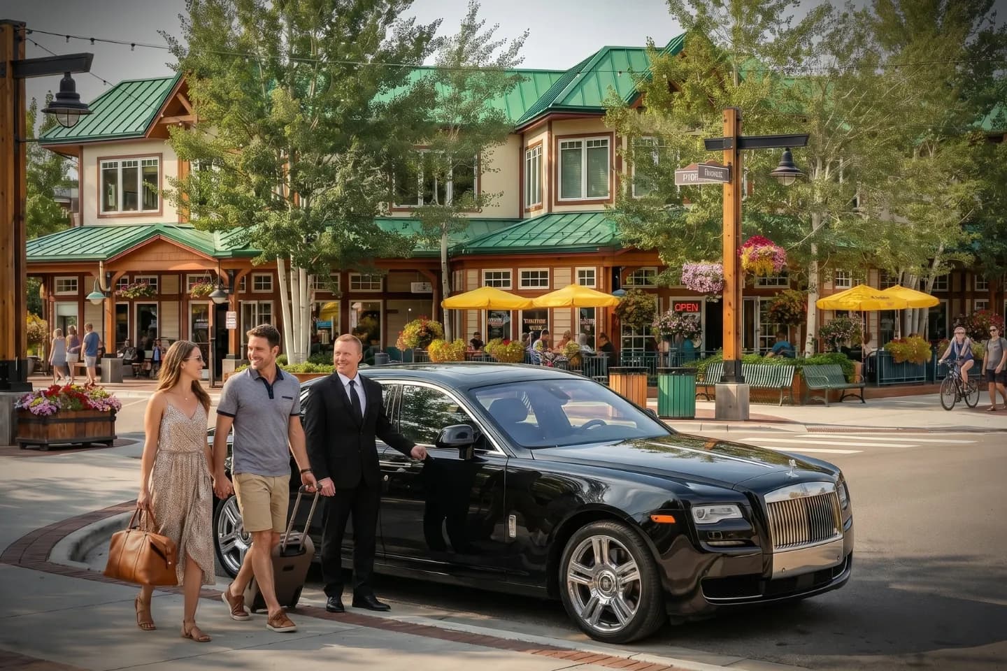 Luxury Car Service in Summit, CO for stress-free airport transfers and event travel.
