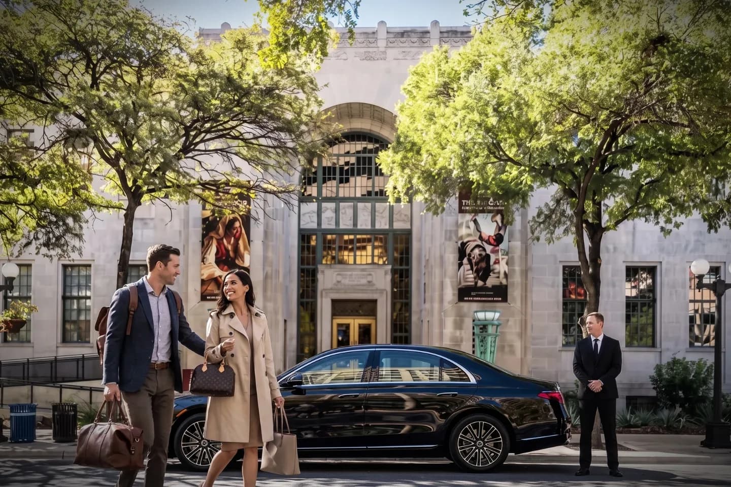 Luxury car service in Briscoe, TX with safe and convenient transportation