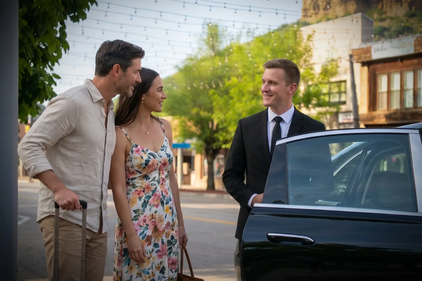 Executive SUV providing comfortable airport transportation throughout Douglas, CO.