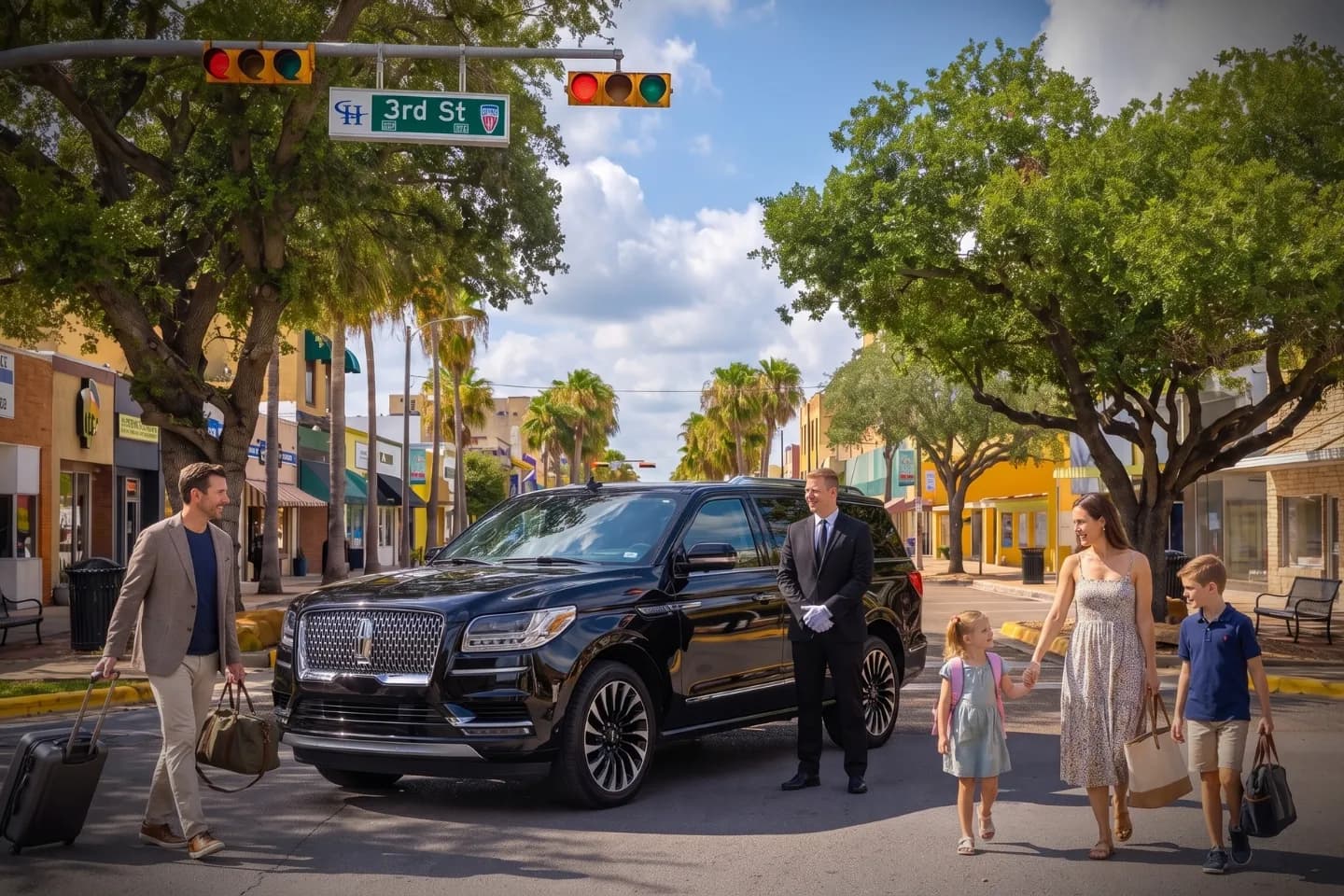 Luxury vehicle providing Car Service in Cameron, TX for passengers