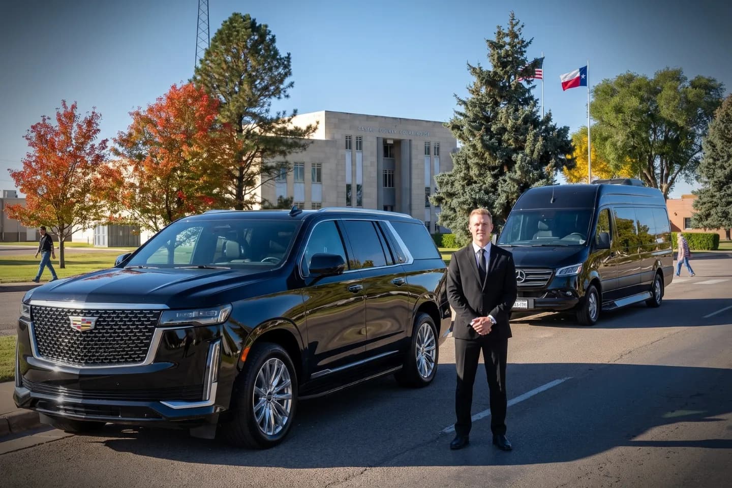 Professional Car Service in Castro, TX with experienced chauffeurs