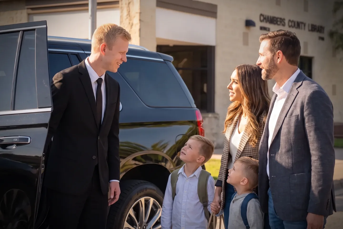 Professional Car Service in Chambers, TX with comfortable vehicles