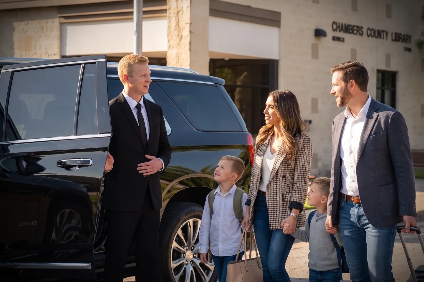 Affordable Car Service in Chambers, TX for airport transportation
