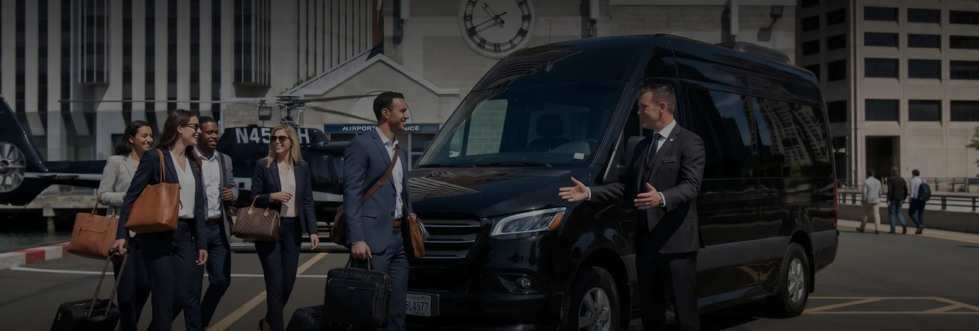 Sprinter Van Rental at Downtown Manhattan Heliport (JRB)  Airport 