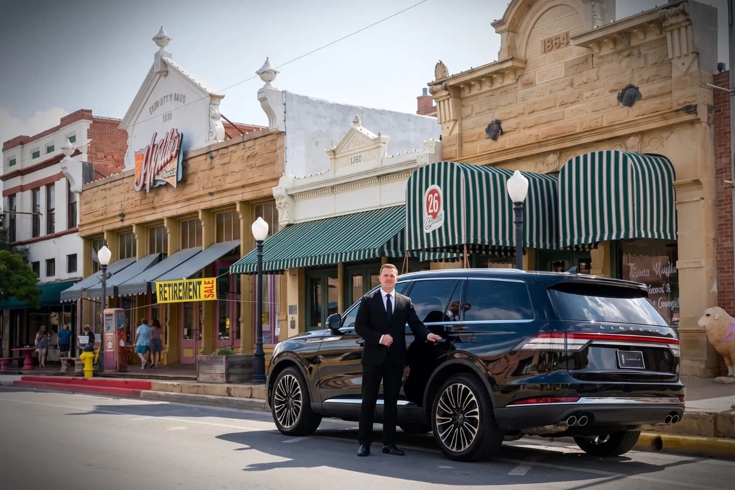 Reliable car service in Concho, TX for airport and business travel
