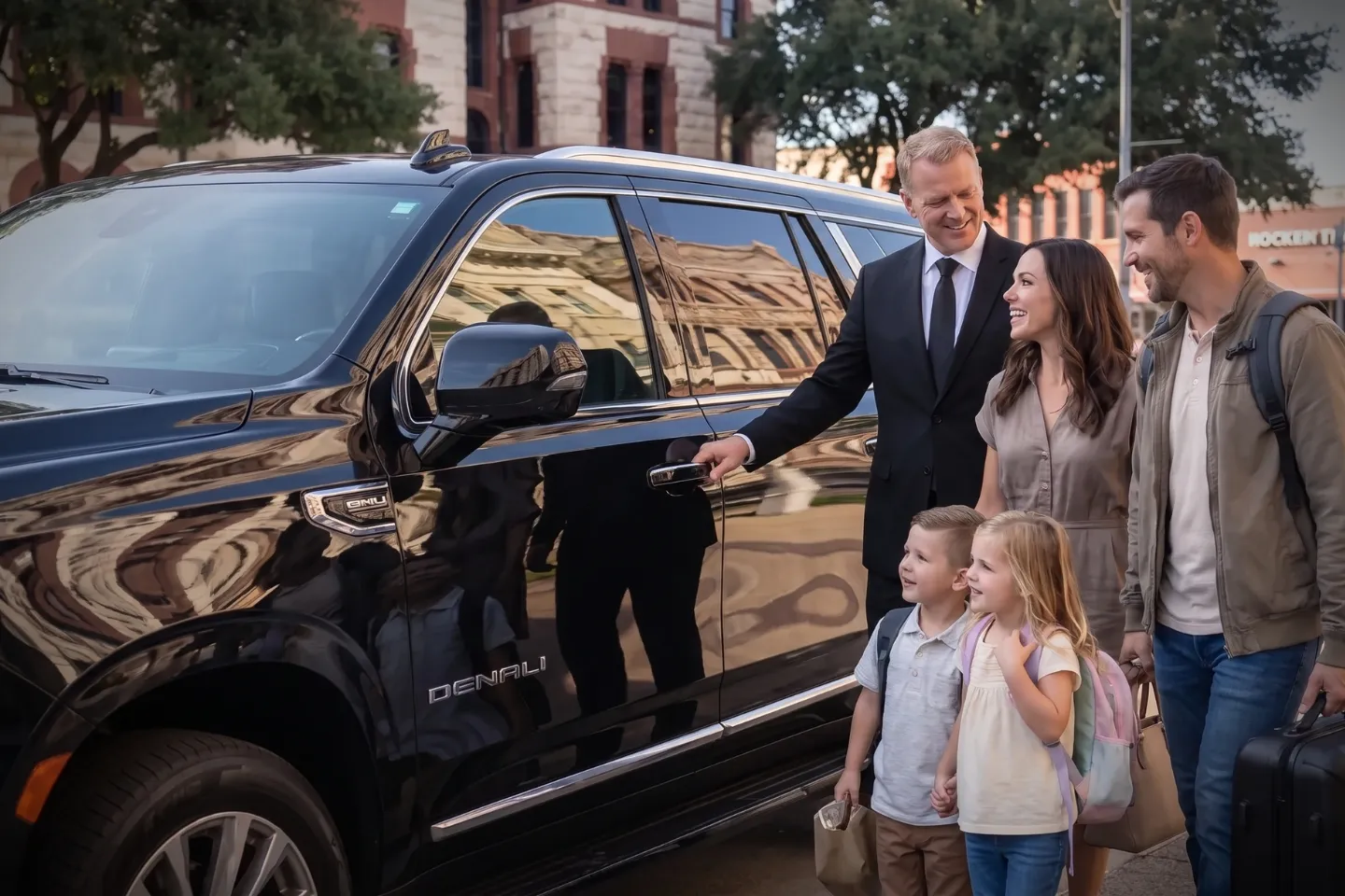 Luxury Car Service in Erath, TX for safe transportation