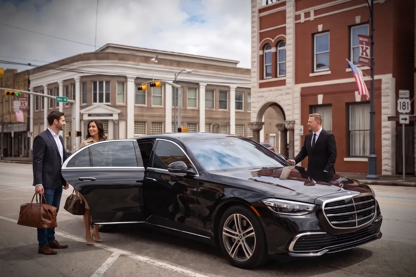 Comfortable chauffeur-driven car service in Karnes, TX