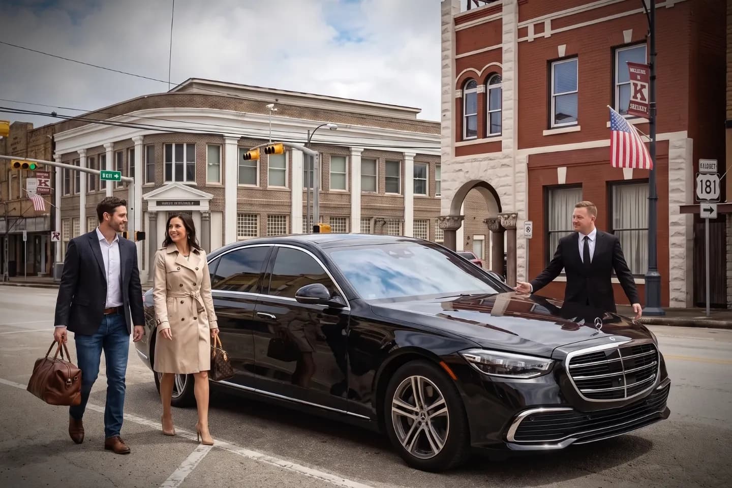 Reliable chauffeur car service in Karnes, TX for business and leisure travel