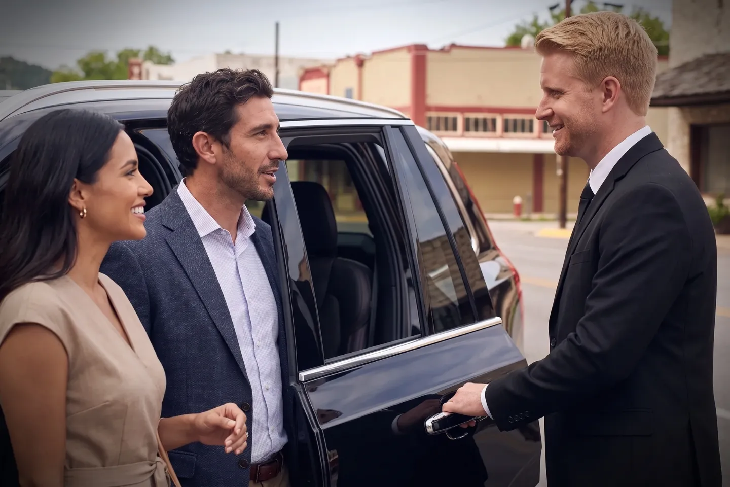 Private chauffeur car service in Kimble, TX for passengers