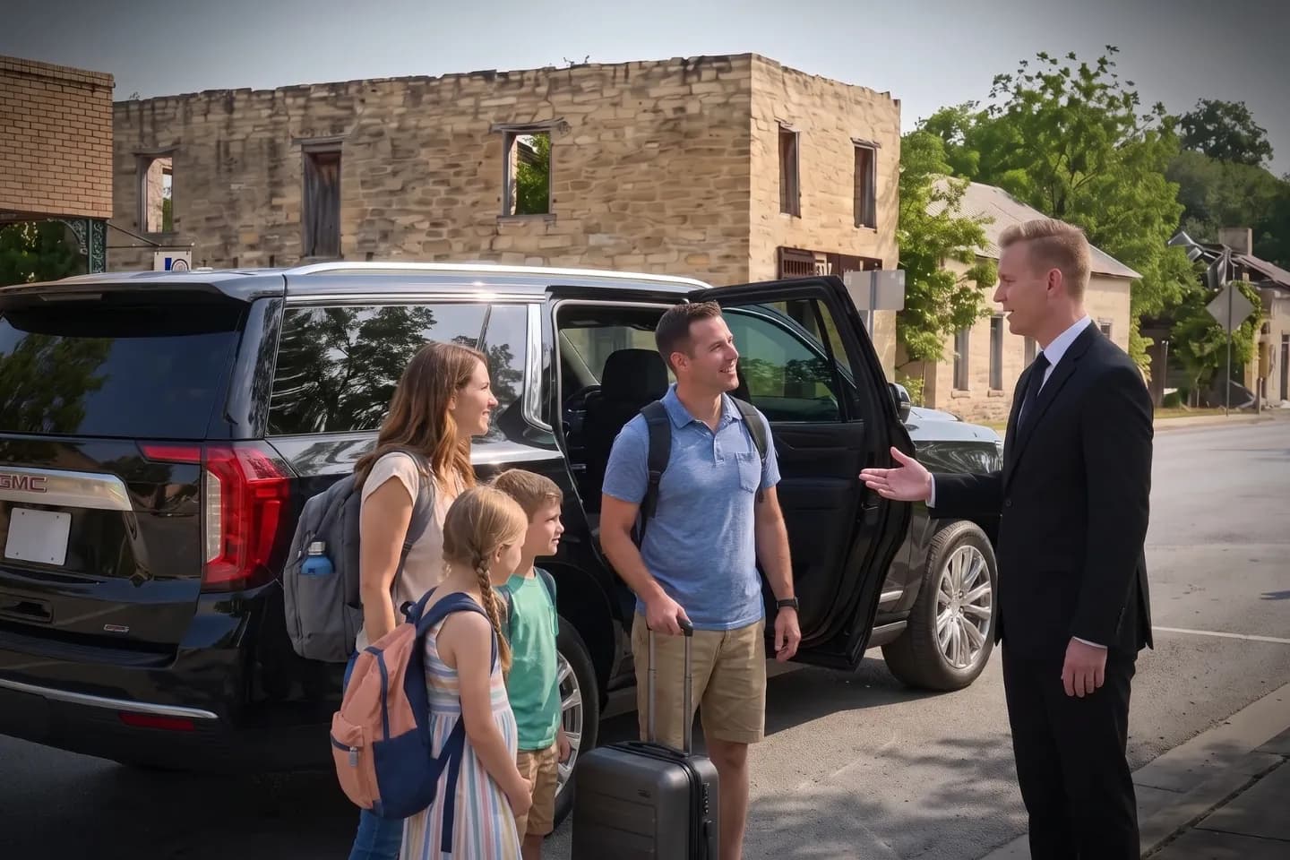 Comfortable chauffeur Car Service in Kinney, TX for local and long-distance trips