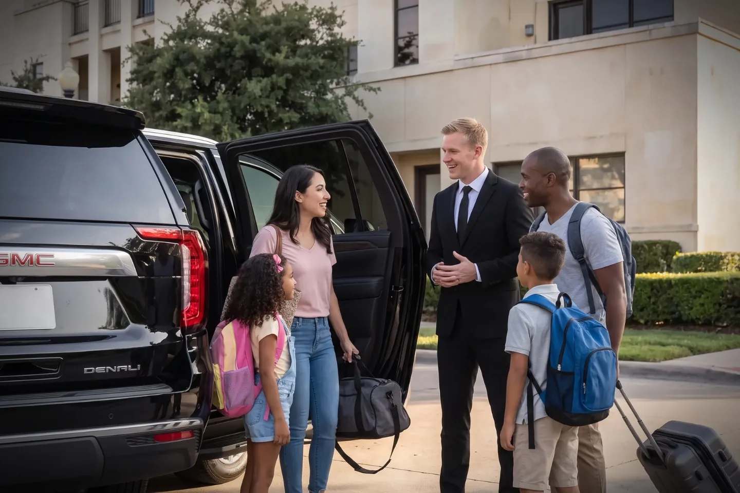 Premium chauffeur service in Lipscomb, TX for safe and comfortable travel