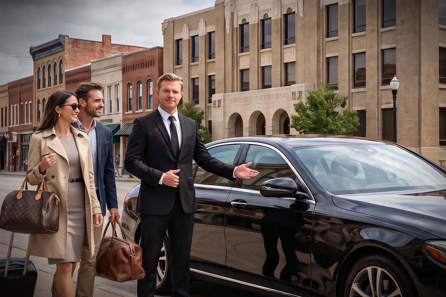 Luxury Car Service in Morris, TX with experienced chauffeur